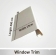 Kültéri PVC-WPC koextrudált ablakkeret profil (4m hosszúság × 15cm szélesség)